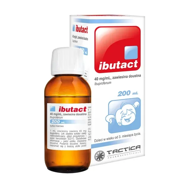 Ibuprofen 40 mg/ml 200 ml [TACTICA] - TACTICA
