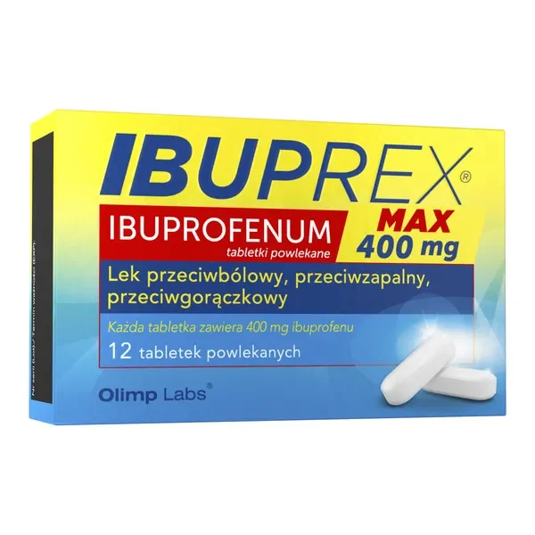 Ibuprofen 400 mg 12 tabletek [Ibuprex] - Ibuprex