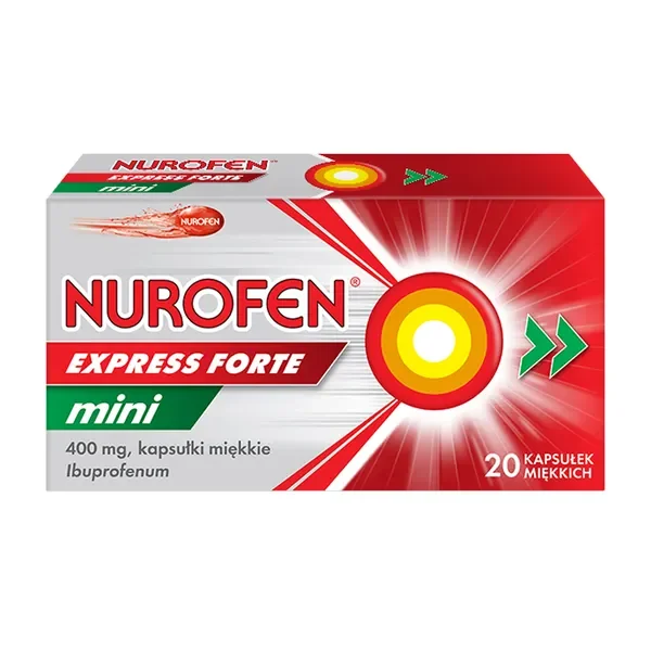 Ibuprofen 400 mg 20 kapsułek [Nurofen] - Nurofen