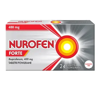 Ibuprofen 400 mg 24 tabletki [Nurofen Forte] - RECKITT BENCKISER