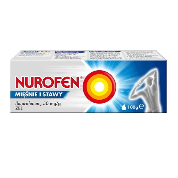 Ibuprofen 50 mg/g żel 100 g [Nurofen] - Nurofen