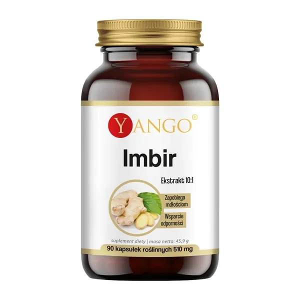 Imbir 420 mg 90 kapsułek [Yango] - Yango