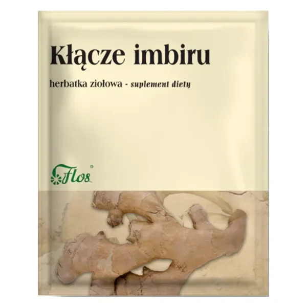 Imbir kłącze herbatka 50g [Flos] - Flos