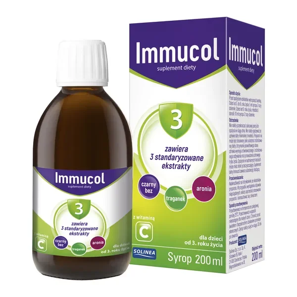 Immucol 3 syrop 200 ml [Solinea] - Solinea