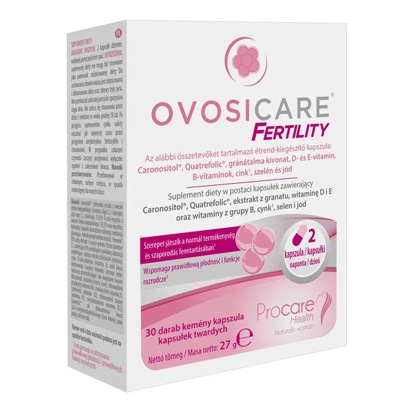 Inozytol 1400 mg 30 kapsułek [Ovosicare] - Ovosicare