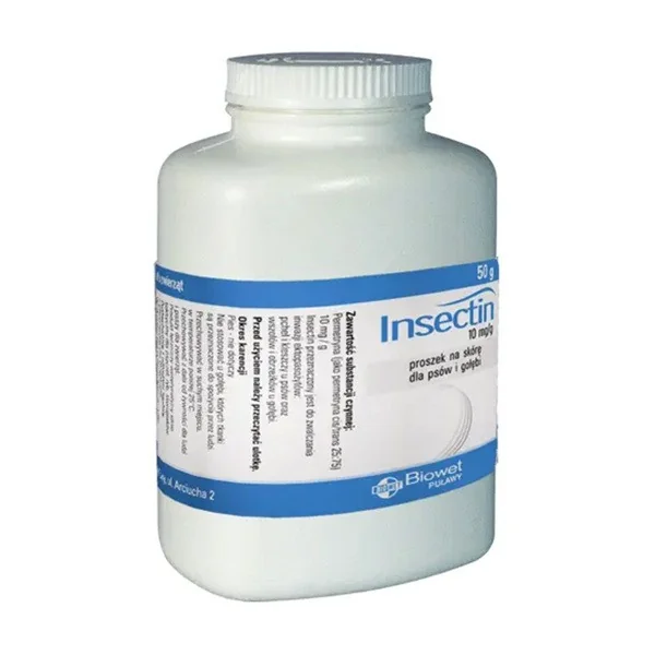 Insectin proszek przeciw pasożytom 50g [Biowet] - Biowet