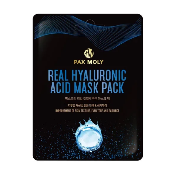 Intensywnie nawilżająca maska w płachcie z kwasem hialuronowym 25 ml [Pax Moly] - Pax Moly