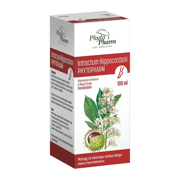 Intractum Hippocastani płyn doustny 100 ml [PHYTOPHARM] - PHYTOPHARM
