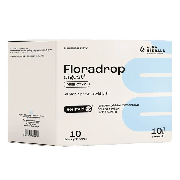 Inulina z buraka i arabinogalaktan 20g [Aura Herbals] - Aura Herbals