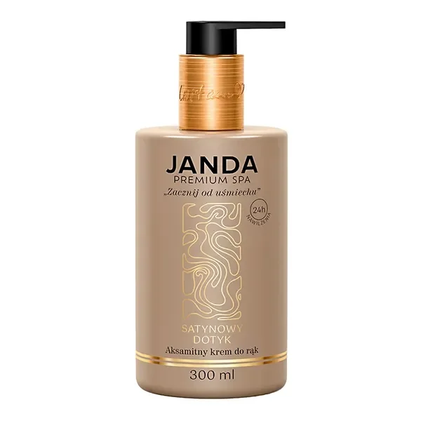 Janda Premium SPA Satynowy Dotyk aksamitny krem do rąk 300ml - Janda