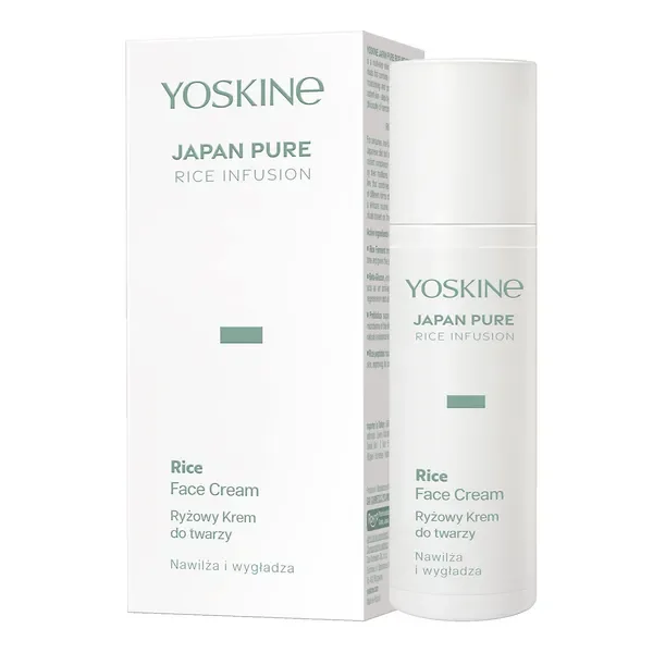Japan Pure Rice Infusion Krem do twarzy nawilżająco-wygładzający 50ml [YOSKINE] - YOSKINE