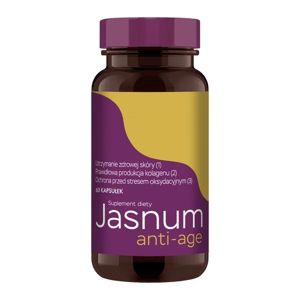 Jasnum anti-age kompleks przeciwstarzeniowy 60 kapsułek [Jasnum] - Jasnum