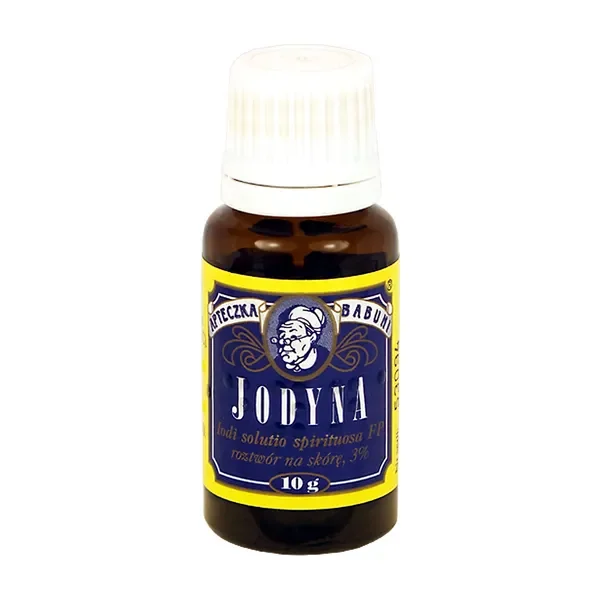 Jodyna 3% roztwór na skórę 10g [FARMINA] - FARMINA