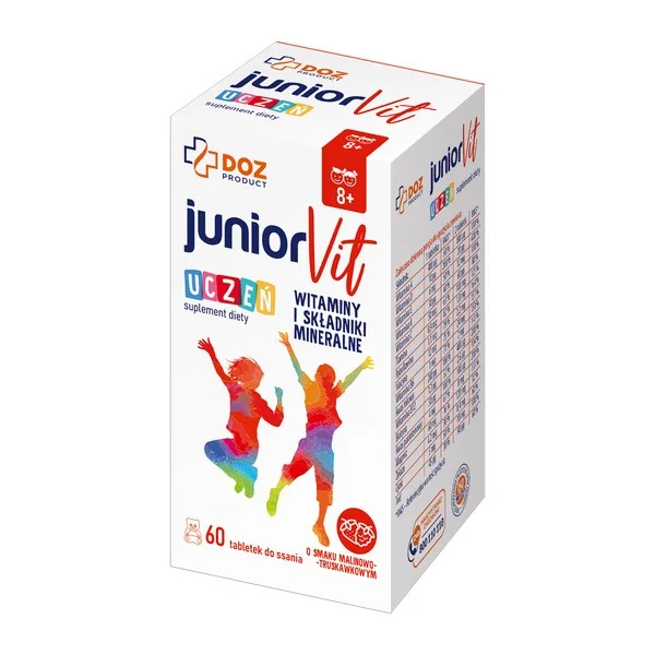 JuniorVit Uczeń Multiwitamina 60 tabletek [DOZ PRODUCT] - DOZ PRODUCT