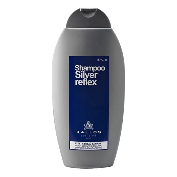 Kallos Silver Colouring Shampoo szampon do włosów siwych i rozjaśnianych 350ml [KJMN] - KJMN