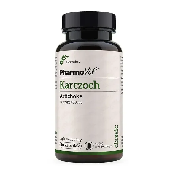 Karczoch 400 mg 90 kapsułek [Pharmovit] - Pharmovit