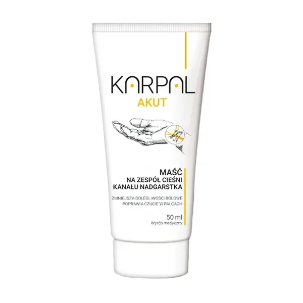 Karpal Akut maść na zespół cieśni kanału nadgarstka 50ml [SYP EUROPE] - SYP EUROPE