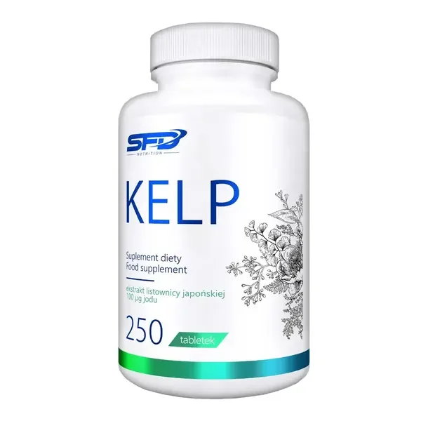 Kelp 100 µg jodu 250 tabletek [SFD] - SFD nutrition