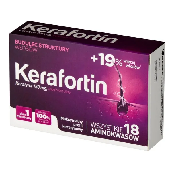 Kerafortin Keratyna 150mg 30 tabletek [Kerafortin] - Kerafortin