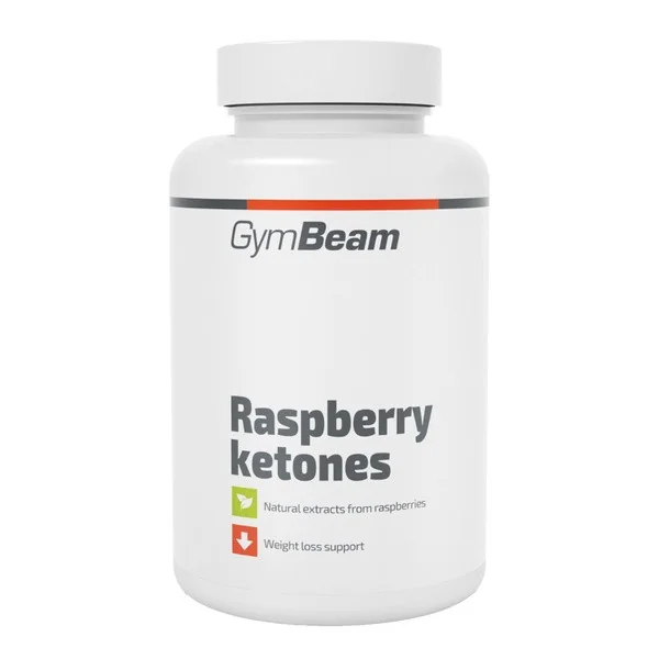 Ketony malinowe 147 mg 90 kapsułek [GymBeam] - GymBeam