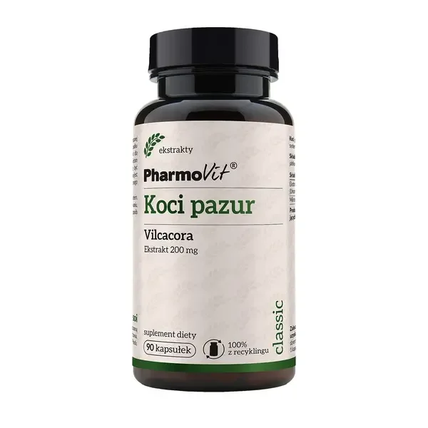 Koci pazur 200 mg 90 kapsułek [Pharmovit] - Pharmovit