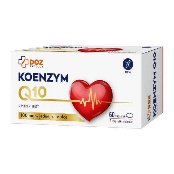 Koenzym Q10 100 mg 60 kapsułek [DOZ PRODUCT] - DOZ PRODUCT
