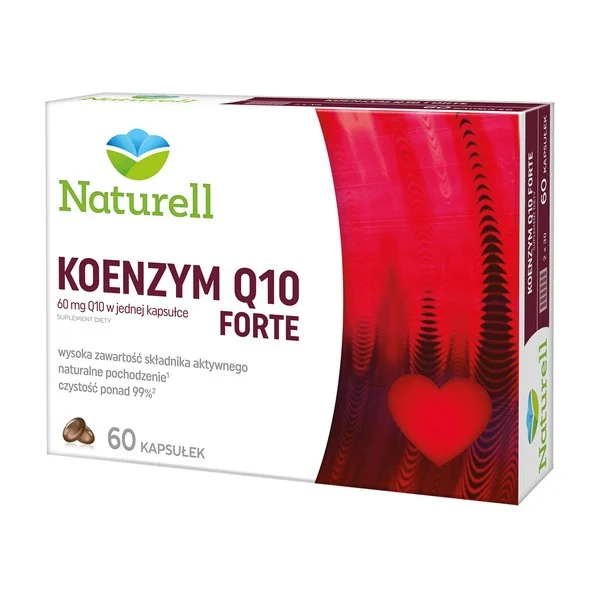 Koenzym Q10 60 mg 60 kapsułek [Naturell] - Naturell
