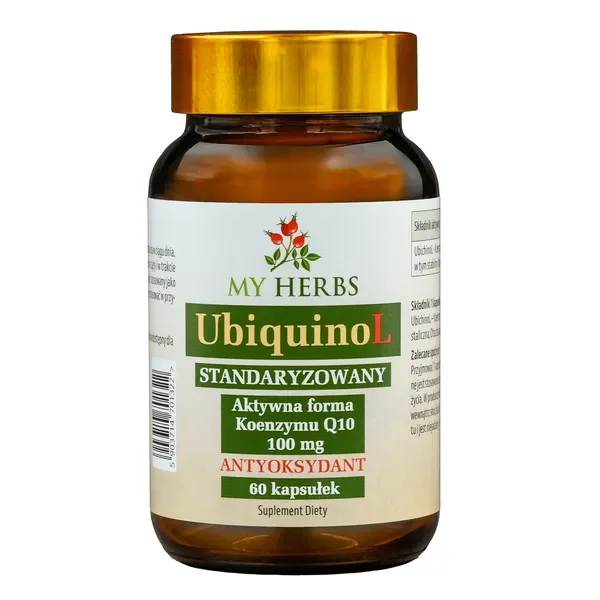 Koenzym Q10 (Ubiquinol) 100 mg 60 kapsułek [My Herbs] - My Herbs