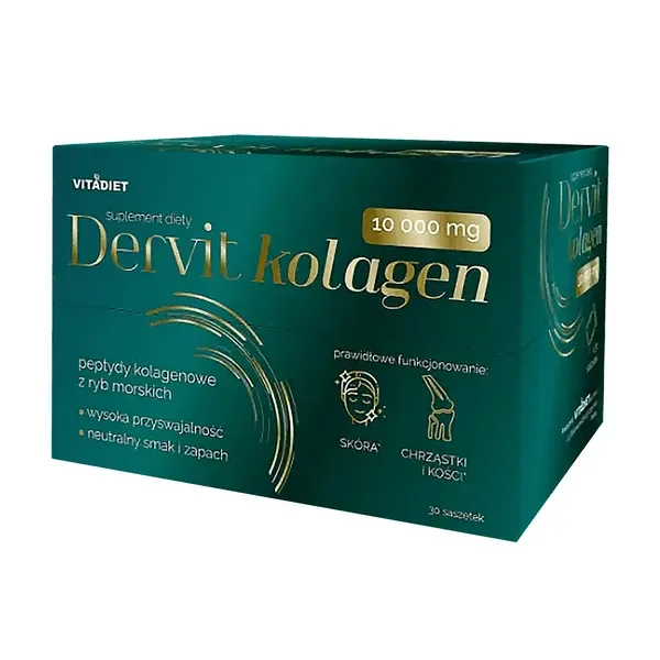 Kolagen 10000 mg 30 saszetki [Dervit] - Dervit