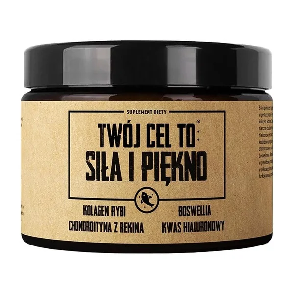 Kolagen 7400mg + Witamina C + Chondroityna + Kwas hialuronowy 250g [Twój Cel To] - Twój Cel To