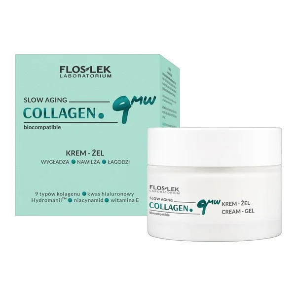 Kolagen 9MW Krem-żel 50ml [FlosLek] - FlosLek Laboratorium