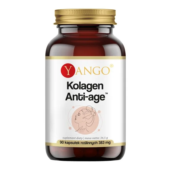 Kolagen Anti-age 1000mg 90 kapsułek [Yango] - Yango