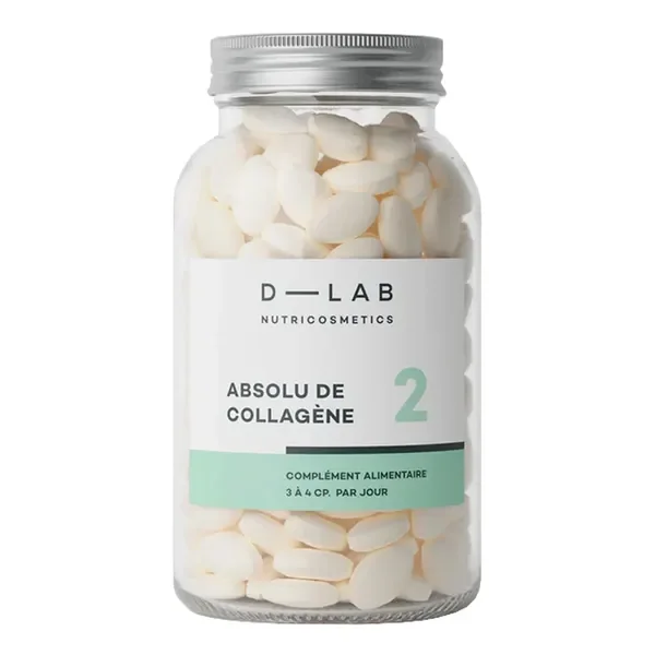 Kolagen + Elastyna 84 tabletki [D-LAB] - D-LAB