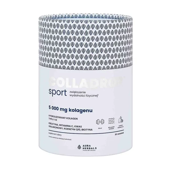 Kolagen morski 5000 mg 30 saszetek [Colladrop Sport] - Colladrop