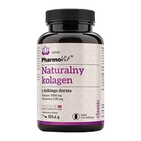 Kolagen morski 5000 mg + Witamina C 80 mg 101,6 g [Pharmovit] - Pharmovit