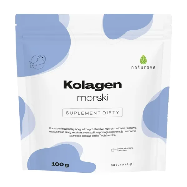Kolagen morski 6g 100g [Naturove] - Naturove