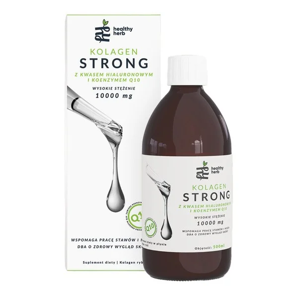 Kolagen Strong 10000 mg płyn 500 ml [Healthy Herb] - Healthy Herb