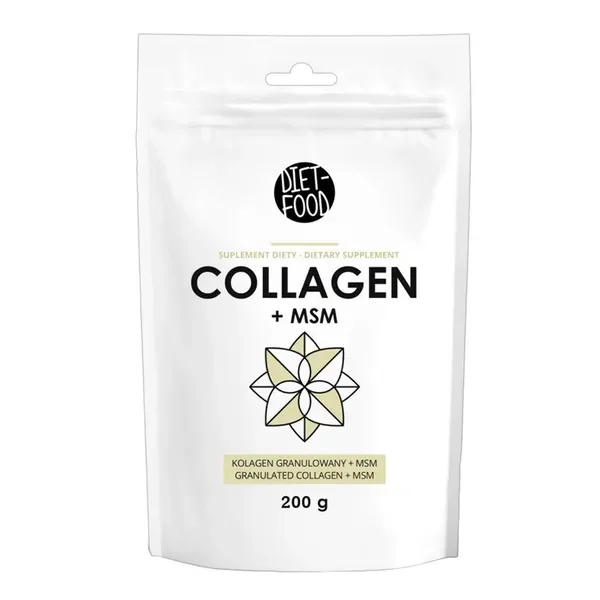 Kolagen wołowy + MSM 200g [Diet-Food] - Diet-Food