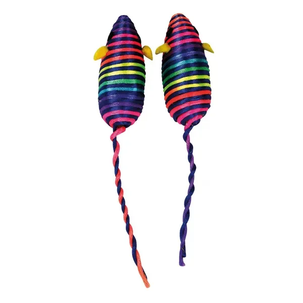 Kolorowe myszki dla kota 2 szt. [Pet Nova] - Pet Nova