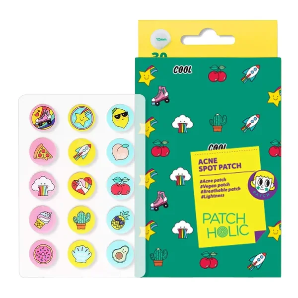 Kolorowe plasterki punktowe na niedoskonałości 30 szt. [Patch Holic] - Patch Holic