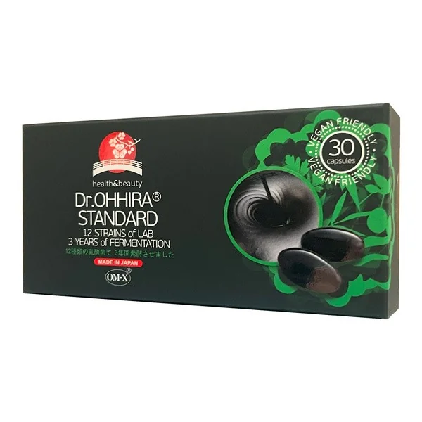 Kompleks 12 szczepów bakterii kwasu mlekowego 30 kapsułek [Dr. Ohhira] - Dr. Ohhira
