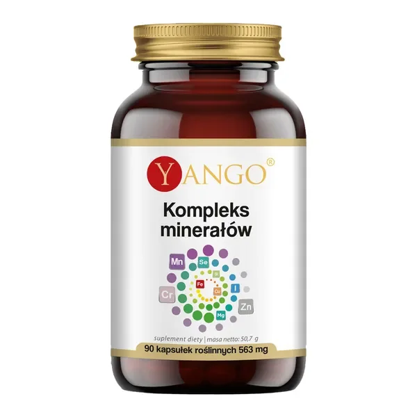 Kompleks minerałów 90 kapsułek [Yango] - Yango