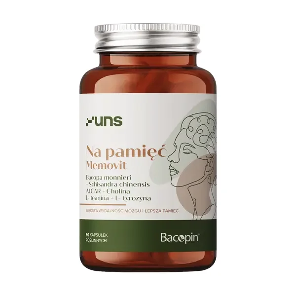 Kompleks na pamięć Memovit 90 kapsułek [Uns] - Uns