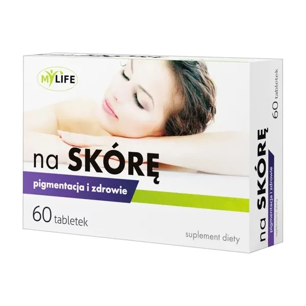 Kompleks na skórę pigmentacja i zdrowie 60 tabletek [MyLife] - MyLife
