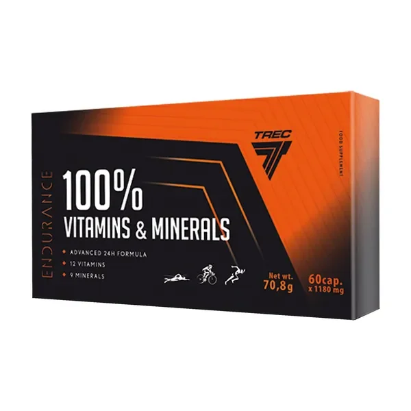 Kompleks witamin i minerałów Endurance 60 kapsułek [Trec Nutrition] - Trec Nutrition