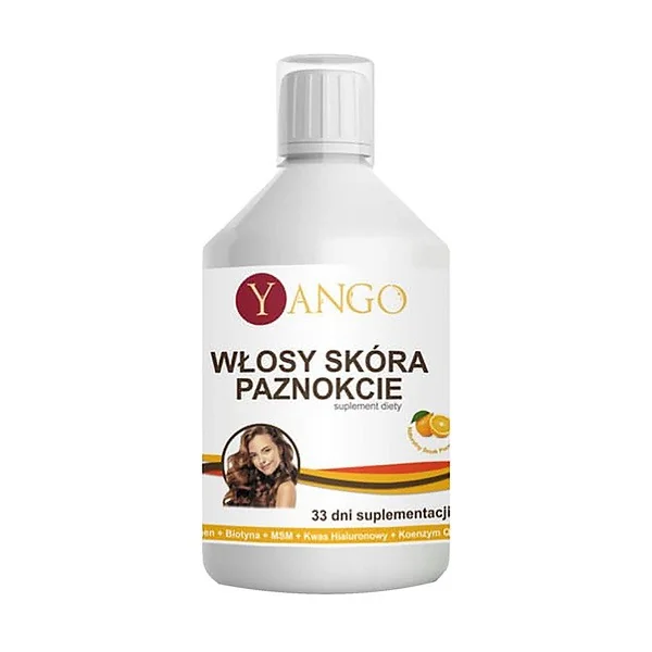 Kompleks Włosy Skóra Paznokcie płyn 500ml [Yango] - Yango