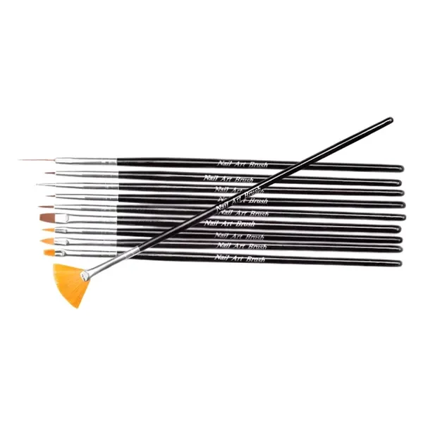 Komplet syntetycznych pędzelków 10 szt. [NeoNail] - NeoNail