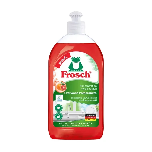 Koncentrat do mycia naczyń czerwona pomarańcza 500ml [Frosch] - Frosch