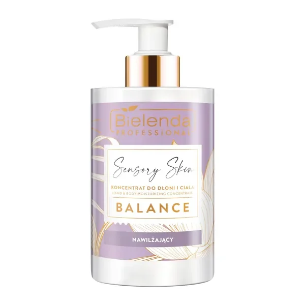 Koncentrat nawilżający do dłoni i ciała Balance 300ml [Bielenda Professional] - Bielenda Professional