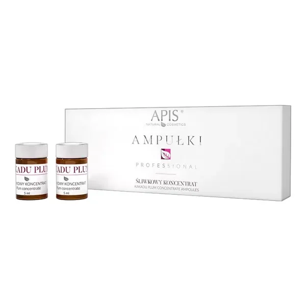 Koncentrat śliwkowy ampułki 5ml x 5szt [Apis Professional Kakadu Plum] - Apis